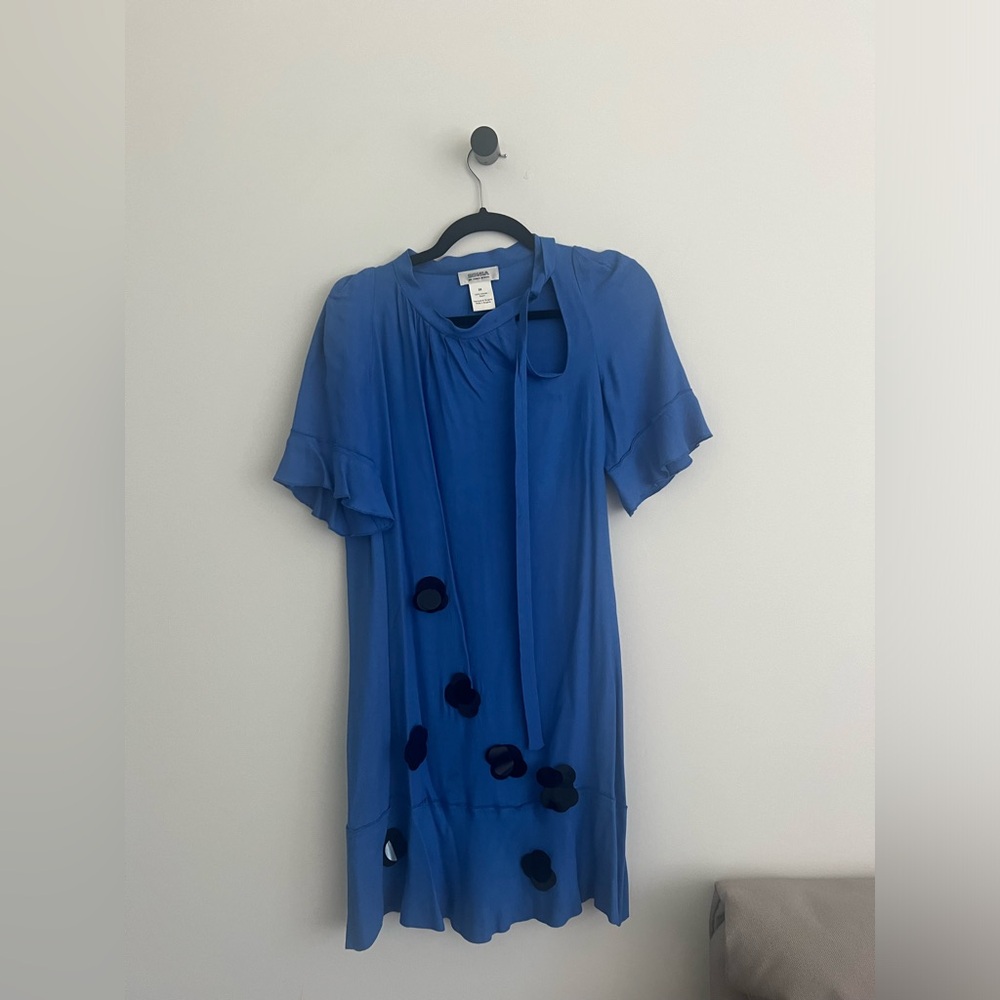 Sonia Rykiel blue midi dress in F38